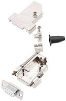 encitech DTSL09-LJSRG-S-DMS-W-K 6355-8042-31 D-sub female connectorset 45 ° Aantal polen: 9 Soldeerkelk 1 stuk(s) - thumbnail