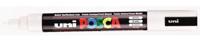 Paintmarker Uni POSCA PC5M medium wit | 6 stuks - thumbnail