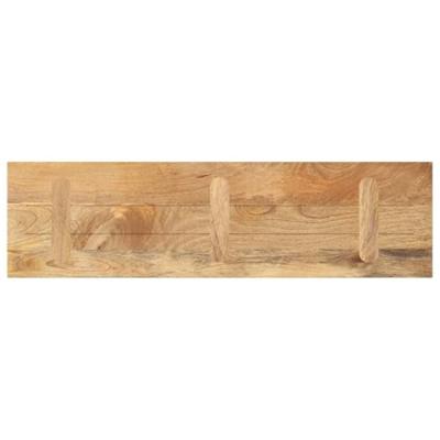 Tafelblad rechthoekig 110x30x3,8 cm massief mangohout
