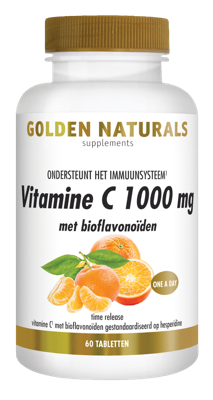 Golden Naturals Vitamine C 1000 bioflavonoiden 60 Tabletten