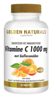 Golden Naturals Vitamine C 1000 bioflavonoiden 60 Tabletten - thumbnail