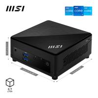 MSI Cubi 12M-024BEU 0.66L sized PC Noir - thumbnail