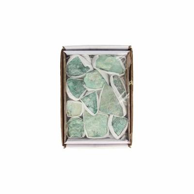 Doosje Fuchsiet ruw 500 gr. - 19 cm - groen - 19 cm