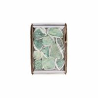 Doosje Fuchsiet ruw 500 gr. - 19 cm - groen - 19 cm - thumbnail