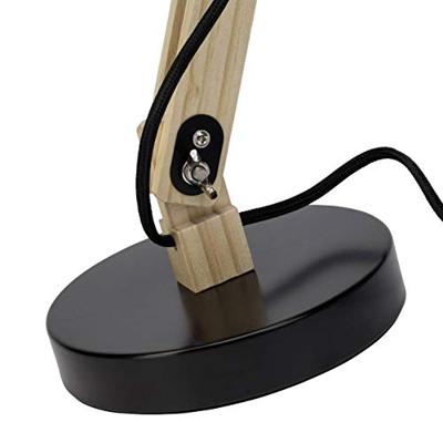 Brilliant Moda 98979/06 Bureaulamp LED E27 25 W Zwart Brilliant Moda 98979/06 Bureaulamp LED E27 25 W Zwart