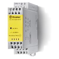 Finder 7S.14.9.024.4310 Koppelrelais Nominale spanning: 250 V Schakelstroom (max.): 6 A 3x NO, 1x NC 1 stuk(s) - thumbnail