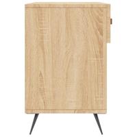 Schoenenbank 102x35x55 cm bewerkt hout sonoma eikenkleurig - thumbnail
