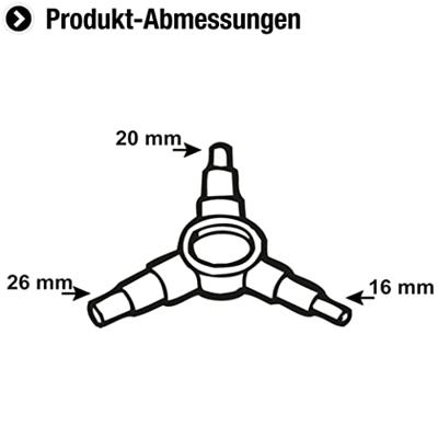 Cornat Vrs Calibratiehulp 16+20+26Mm Abs - VRST661226