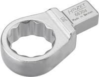 HAZET Insteekringsleutel 6630D-30 · 14 x 18 mm insteekvierkant massief · Buitentwaalfkant tractieprofiel · SW 30 mm - thumbnail