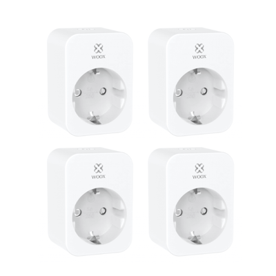 Woox R6118 Slimme stekker + meter 4-pack
