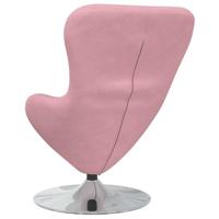 Hangstoel fluweel roze - thumbnail