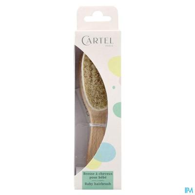 Cartel Baby Haarborstel Natuurlijk Hout Asia