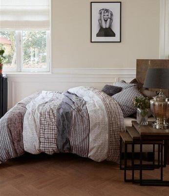 Rivièra Maison Tailor Antraciet Dekbedovertrek