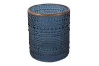 Countryfield theelichthouder nelle m blauw 10 cm | 24 stuks - thumbnail
