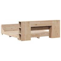 Bedframe zonder matras massief grenenhout 180x200 cm - thumbnail