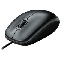 Logitech B100 Muis USB Optisch Zwart 3 Toetsen 800 dpi Ergonomisch - thumbnail