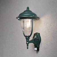 Wandlamp Parma Soragna groen klassieke buitenlamp 7235-600 bewegingssensor - thumbnail