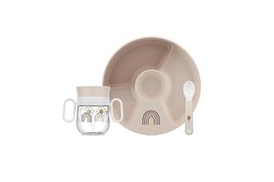 Mepal sunshine & rainbow babyservies