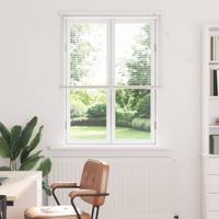VidaXL Venetiaanse blind verstelbaar wit 150 x 80 cm pvc - thumbnail