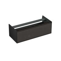 Onderkast Forzalaqua Reno 120x51x40 cm 1 La Softclose Eiken Black Oiled Forzalaqua - thumbnail