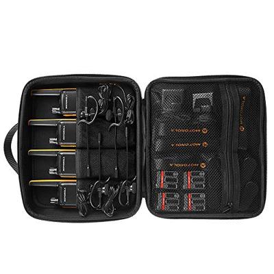 Motorola Talkabout T82 Extreme Quad Pack twee-weg radio 16 kanalen Zwart, Oranje - thumbnail