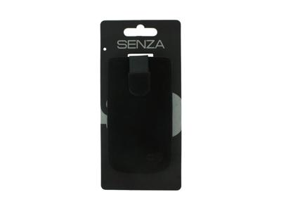 Senza Suede Slide Case Night Black Size M-Large