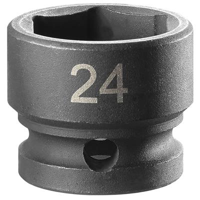 Facom Impact Dop | 1/2" | 6-kant Stubby | 24 mm - NSS.24A Facom Impact Dop | 1/2" | 6-kant Stubby | 24 mm - NSS.24A