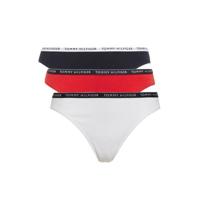 Tommy Hilfiger 3-Pack Dames Bikini Slips - Low rise - Lage vrouwe mini slips en onderbroeken - thumbnail