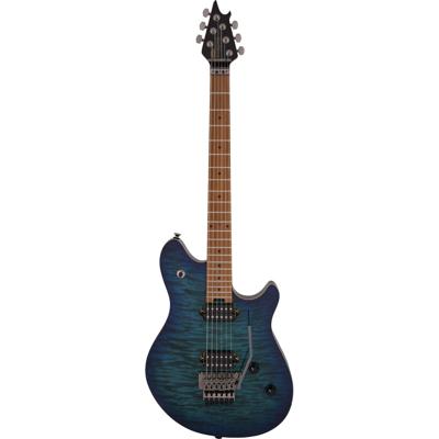 EVH Wolfgang Standard QM Baked Maple Chlorine Burst elektrische gitaar