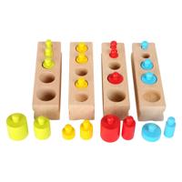 Small Foot - houten puzzel grootte sorteren - thumbnail