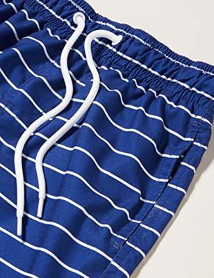 Playshoes zwemshort Strepen Marineblauw-146-152