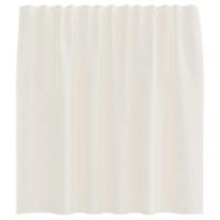 VidaXL Gordijnen voile met roedezakken 2 st crèmekleurig - thumbnail