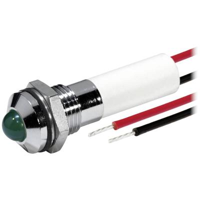 CML Innovative Technologies 19040251/6 LED-signaallamp Groen 12 V/DC 32 mcd