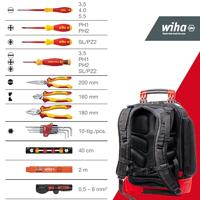 Wiha 45528 Gereedschapsrugzak (met inhoud) Electricien 27-delig (l x b x h) 385 x 260 x 530 mm - thumbnail