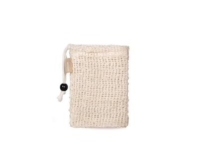 Visign Nature Zeepzakje zwarte kraal