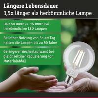 Paulmann 29123 LED-lamp Energielabel A (A - G) E27 4 W Warmwit (Ø x h) 95 mm x 138 mm 1 stuk(s) - thumbnail