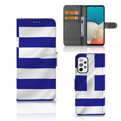 Samsung Galaxy A73 5G | Bookstyle Case | Griekenland | Portemonnee hoesje