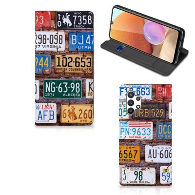 Samsung Galaxy A32 4G | A32 5G Enterprise Editie Stand Case Kentekenplaten Samsung Galaxy A32 4G | A32 5G Enterprise Editie Stand Case Kentekenplaten