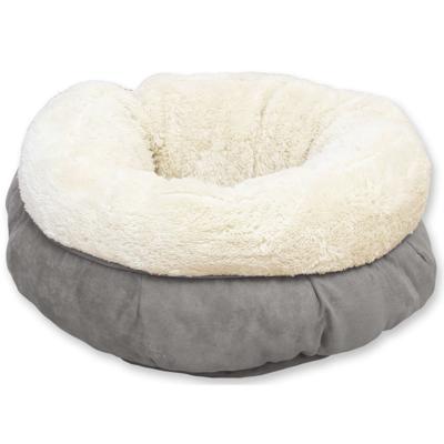 AFP Lambswool - Donut Bed Grijs
