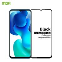 For Xiaomi 10 Lite MOFI 9H 2.5D Full Screen Tempered Glass Film(Black) - thumbnail