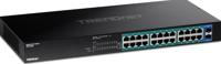 TRENDnet TPE-TG262 26-poorts Gigabit PoE+ switch - thumbnail