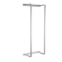 Handdoekrek BWS Jack Verticaal 67x28x14 cm Geborsteld RVS - thumbnail
