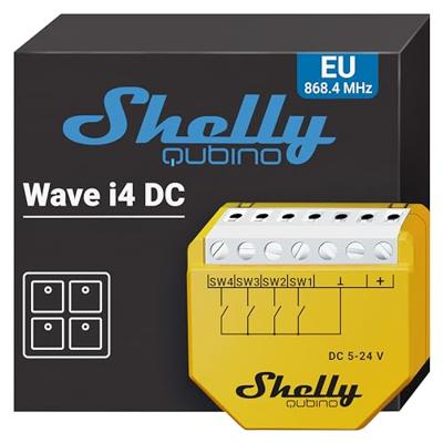Shelly Shelly Qubino Wave i4 DC Scenariomodule Z-Wave