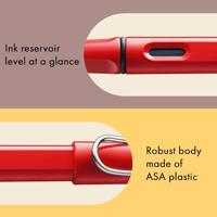 Kalligrafiepen Lamy Safari 016M Rood Blauw - thumbnail