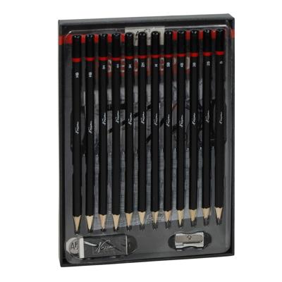 Creative Craft Group Tekenblok met potloden en puntenslijper, 15dlg