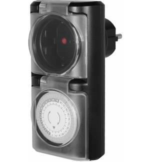 Ecosavers Outdoor/indoor tijdschakelklok met sensor Ecosavers Outdoor/indoor tijdschakelklok met sensor