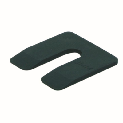 Gebr. Bodegraven uitvulplaatjes - GB-34603 - 3 mm (192-box) - zwart