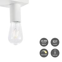 Light depot - opbouwspot Nitro 2 lichts - wit - Outlet - thumbnail