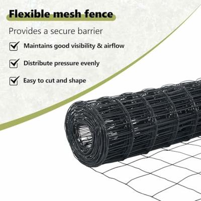 VidaXL Hek met paal grijs 1,4 x 10 m staal en pvc