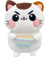 Funny Cat Plush Figure Cat with Soup 25 cm - thumbnail